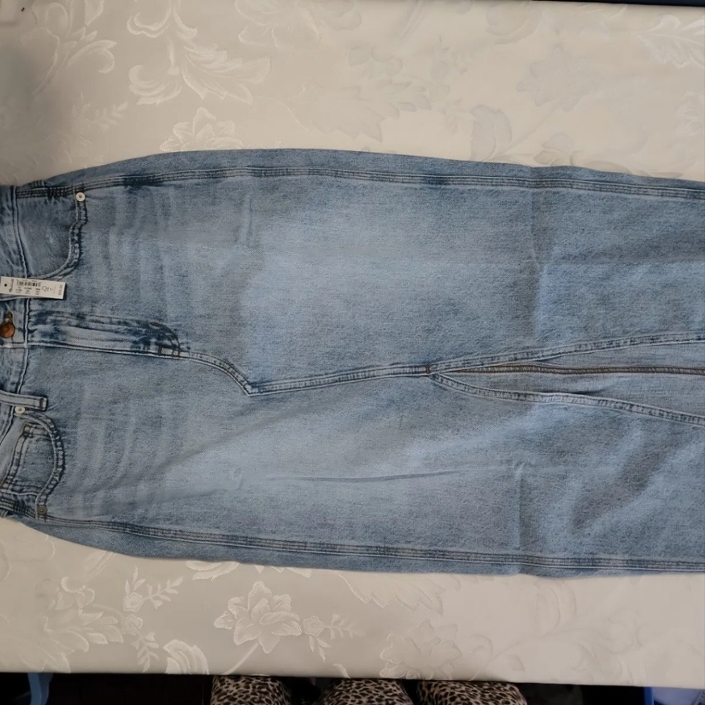 Womens Madwell Long Jran Skirt NWT *209*